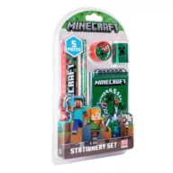 Írószer készlet, 5 db-os - Minecraft