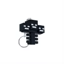 Minecraft Bársonyos tapintású mini figura meglepetés kulcstartó