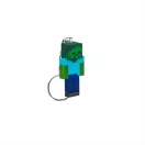 Minecraft Bársonyos tapintású mini figura meglepetés kulcstartó