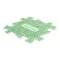 Muffik ortopédiai puzzle - puha, pasztelzöld, 1 db