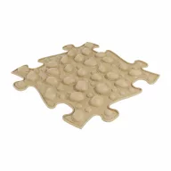 Muffik ortopédiai puzzle - kemény diók, bézs, 1 db
