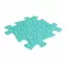 Muffik ortopédiai puzzle - puha kavicsok, türkiz, 1 db
