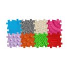 Muffik ortopédiai puzzle szőnyeg - Medium 1 készlet, A változat, 8 db