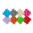 Muffik ortopédiai puzzle szőnyeg - Medium 1 készlet, A változat, 8 db