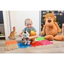 Muffik ortopédiai puzzle szőnyeg - Medium 1 készlet, A változat, 8 db