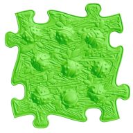Muffik ortopédiai puzzle - kemény gesztenyék, lime, 1 db