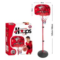   Állványos kosárlabda palánk labdával, állítható 125-160 cm