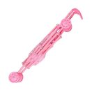 MK Toys Rózsaszín ősszecsukható fém babakocsi 48x26x52 cm