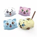 Pufók mályvacukor állatkák, többféle