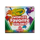 Crayola A világ kedvenc színei zsírkréta 64 db