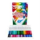 Crayola A világ kedvenc színei filctoll 50 db