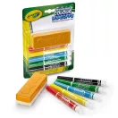 Crayola Táblafilcek törlőszivaccsal