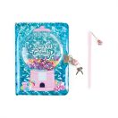 Make It Real, 3C4G Rágógumi csillámos zárható napló tollal