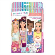   Make It Real Virágzó kreativitás divattervező vázlatfüzet