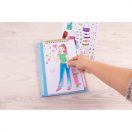 Make It Real Virágzó kreativitás divattervező vázlatfüzet