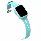 KidSafe Junior 4G világoskék gyerek okosóra magyar menüvel, videóhívással, GPS, kamera