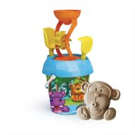 Szavannás homokozószett malommal