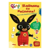   Bing - Ragassz és színezz! - matricás foglalkoztatókönyv