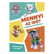   Mancs őrjárat - Mennyi az idő?  - Ismerd meg az órát! - színező- és foglalkoztatókönyv