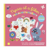   Nyuszi ül a fűben - foglalkoztatókönyv csillogó matricákkal