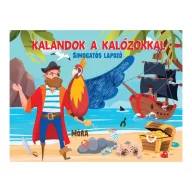 Kalandok a kalózokkal, simogatós lapozó 