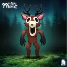 Phatmojo 99 Nights is the Forest Deluxe plüss, 32 cm - Szarvas DLC kóddal