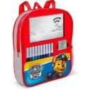 Mancs Őrjárat fiús bélyegző szett hátizsákban