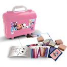 Gabi babaháza nyomdaszett bőröndben