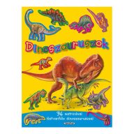 Mozgalmas matricásfüzet - Dinoszauruszok