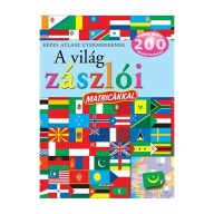 Képes atlasz gyermekeknek - A világ zászlói matricákkal