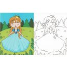 Kicsik színezője - Hercegnők