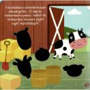 Hangos cimborák babakönyv - Móka a farmon