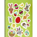 Itt a húsvét - Színező matricákkal és filctollal