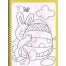 Itt a húsvét - Színező matricákkal és filctollal