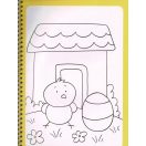 Itt a húsvét - Színező matricákkal és filctollal