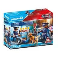 PLAYMOBIL® 6878 Rendőrségi útzár