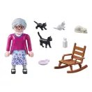 PLAYMOBIL® 71172 Nagymama cicákkal