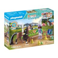 PLAYMOBIL® 71355 Zoe & Blaze versenypályával