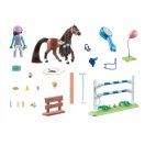 PLAYMOBIL® 71355 Zoe & Blaze versenypályával