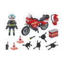 PLAYMOBIL® 71466 Motoros tűzoltó olajfoltokkal