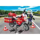 PLAYMOBIL® 71466 Motoros tűzoltó olajfoltokkal