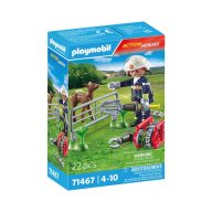 PLAYMOBIL® 71467 Tűzoltó állatmentés közben