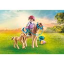 PLAYMOBIL® 71498 Kislány pónival és csikóval