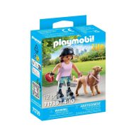 PLAYMOBIL® 71739 Korcsolyázó lány retrieverrel 