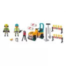 PLAYMOBIL® 71751 Útépítés úthengerrel és földmérővel