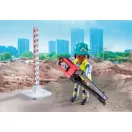 PLAYMOBIL® 71751 Útépítés úthengerrel és földmérővel