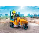 PLAYMOBIL® 71751 Útépítés úthengerrel és földmérővel