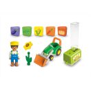 PLAYMOBIL® 71773 JUNIOR traktor megrakható és üríthető platóval