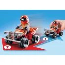 PLAYMOBIL® 71808 Kaszkadőrök motorral és homokfutóval