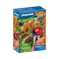 PLAYMOBIL® 72089 Állatkert: Tigris és látogató